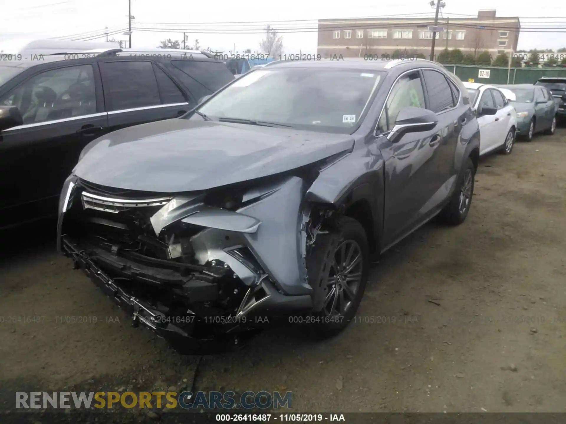2 Photograph of a damaged car JTJDARDZ3L5004964 LEXUS NX 2020