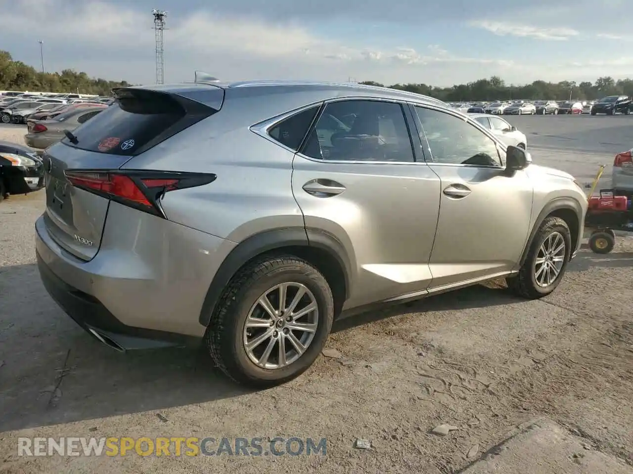 3 fotografías del automóvil dañado JTJDARDZ4L2225975 LEXUS NX 2020