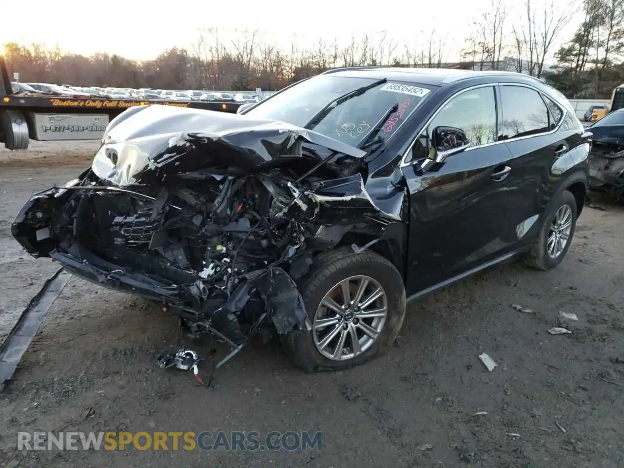 1 fotografías del automóvil dañado JTJDARDZ4L2227077 LEXUS NX 2020