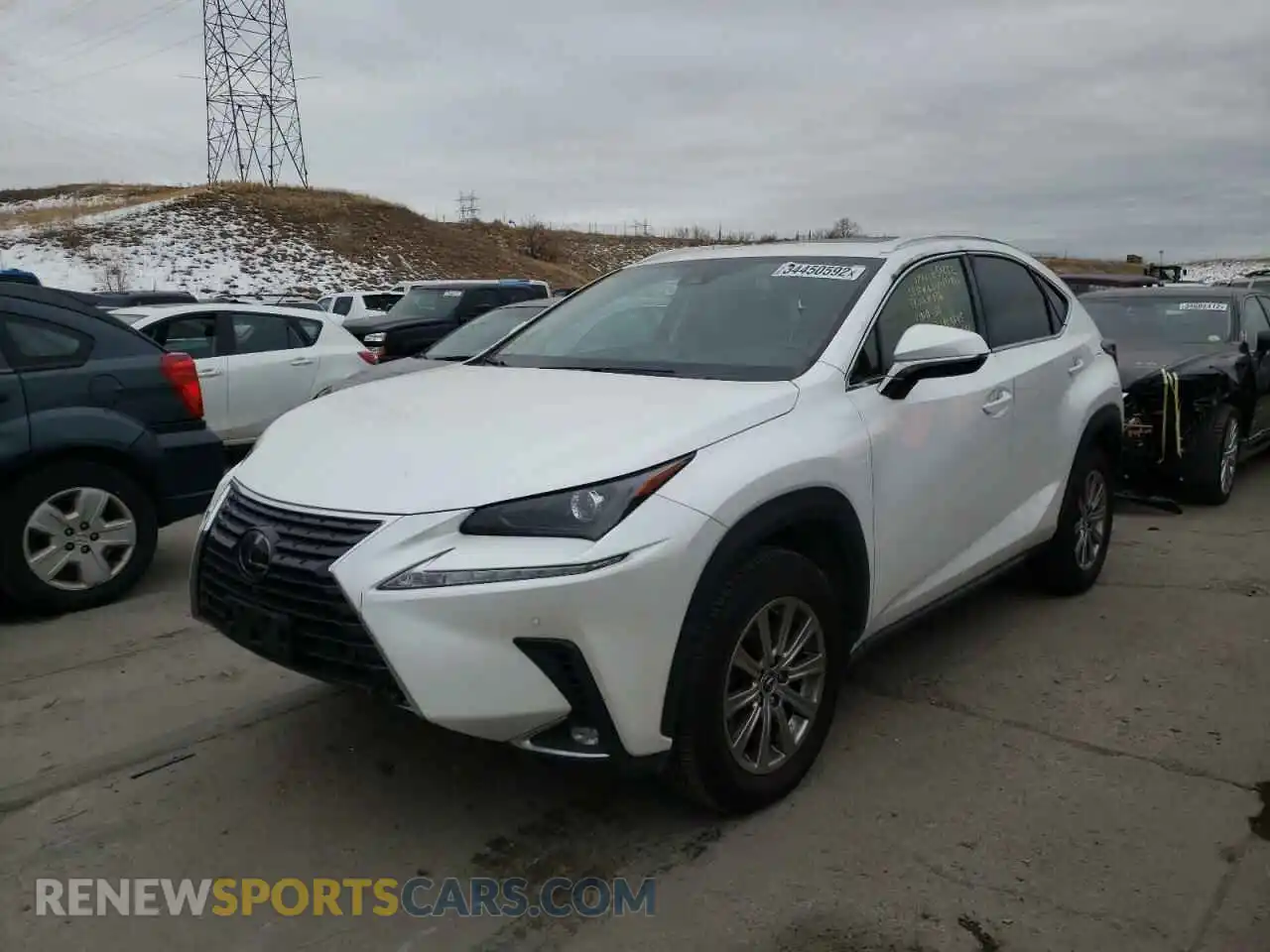 2 Photograph of a damaged car JTJDARDZ4L5007758 LEXUS NX 2020