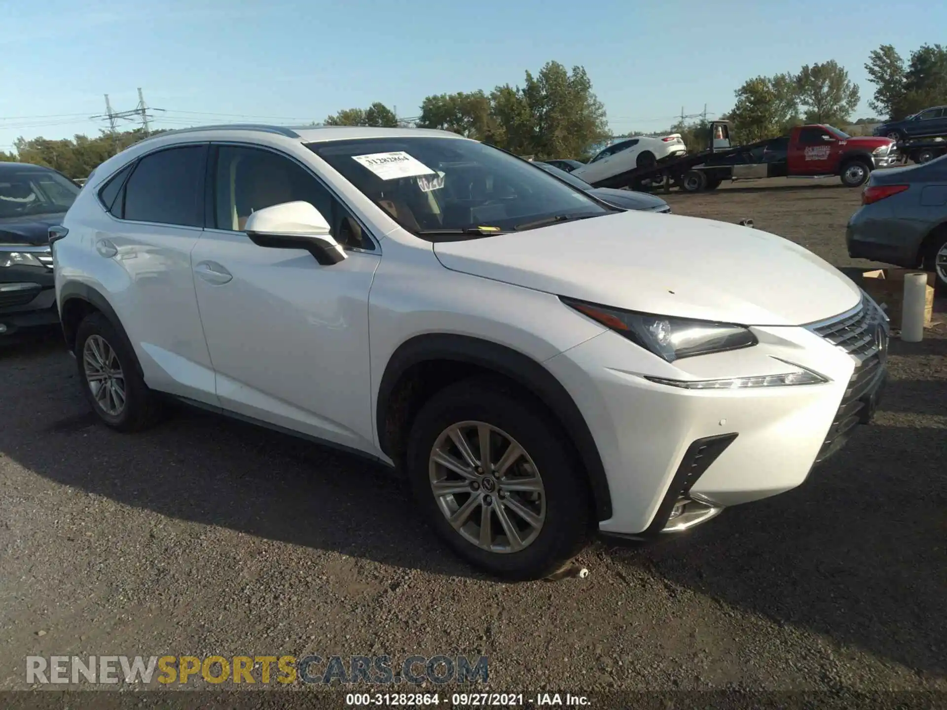 1 Photograph of a damaged car JTJDARDZ4L5016749 LEXUS NX 2020
