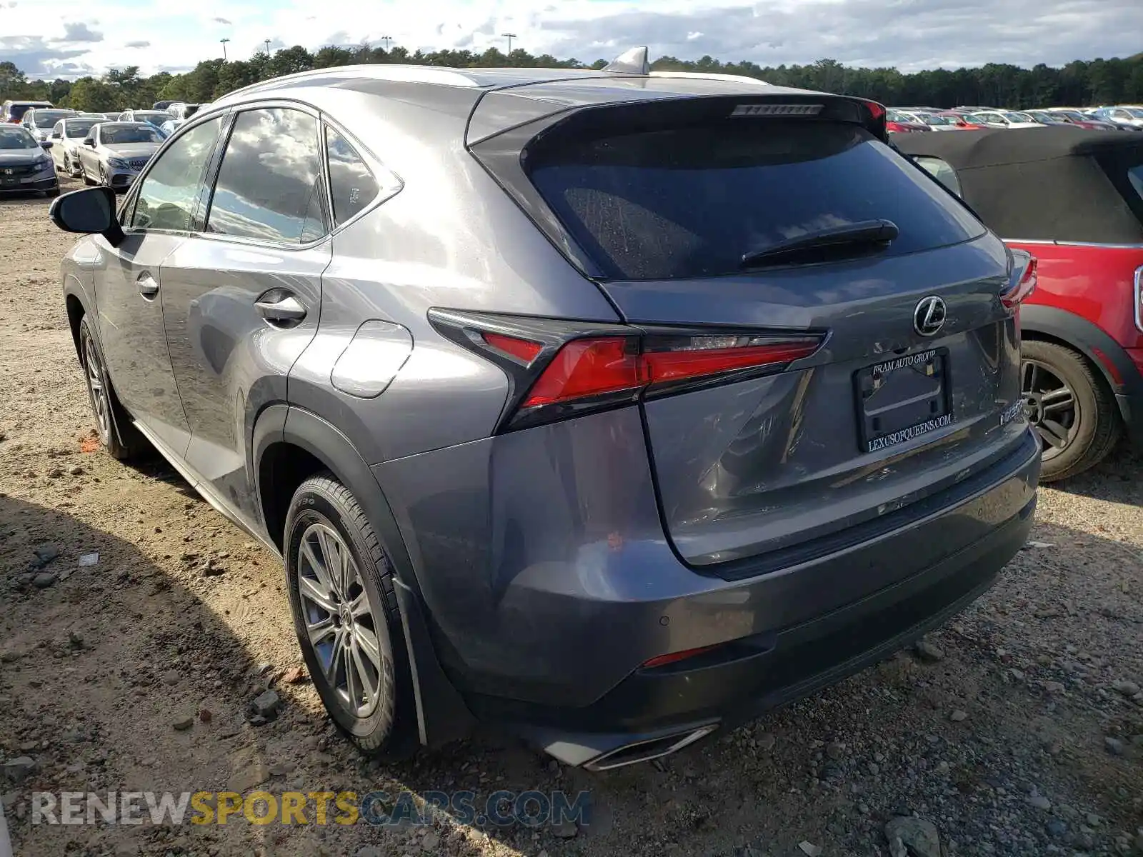 3 Photograph of a damaged car JTJDARDZ6L2220860 LEXUS NX 2020