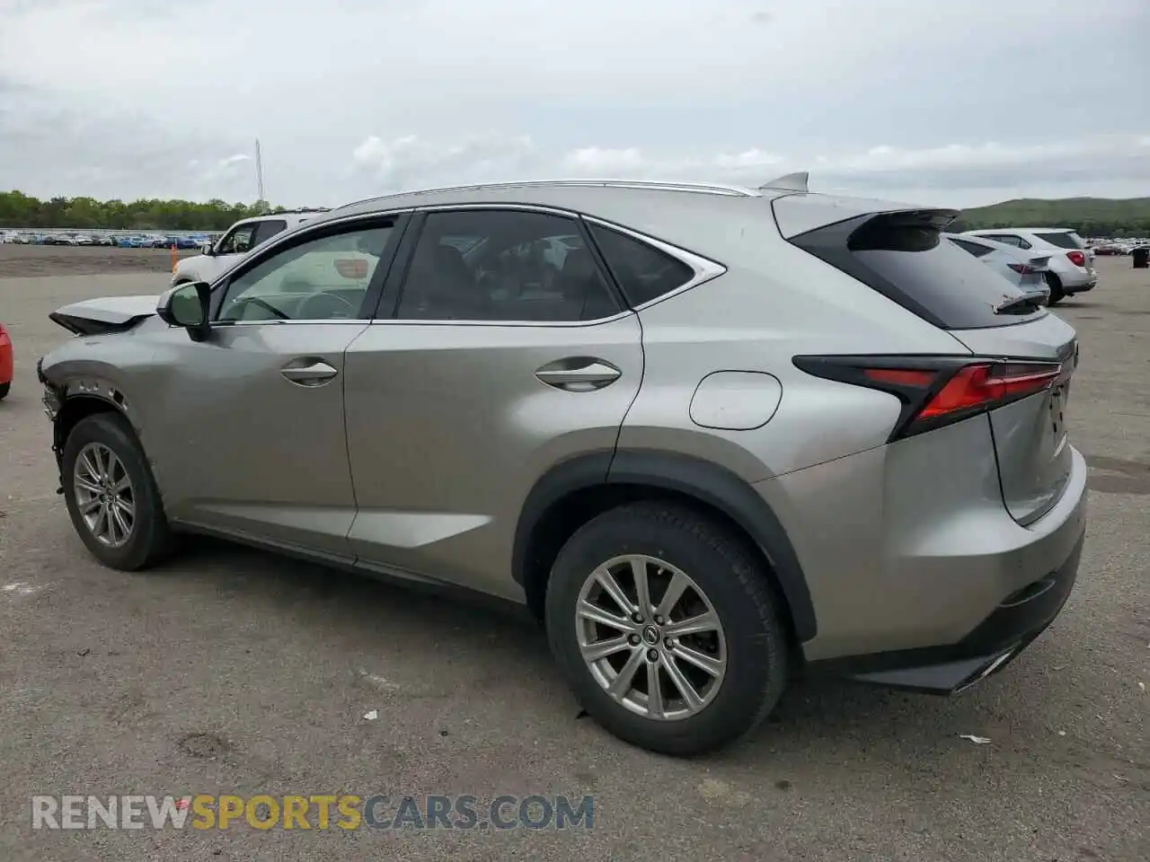 2 fotografías del automóvil dañado JTJDARDZ7L5008404 LEXUS NX 2020
