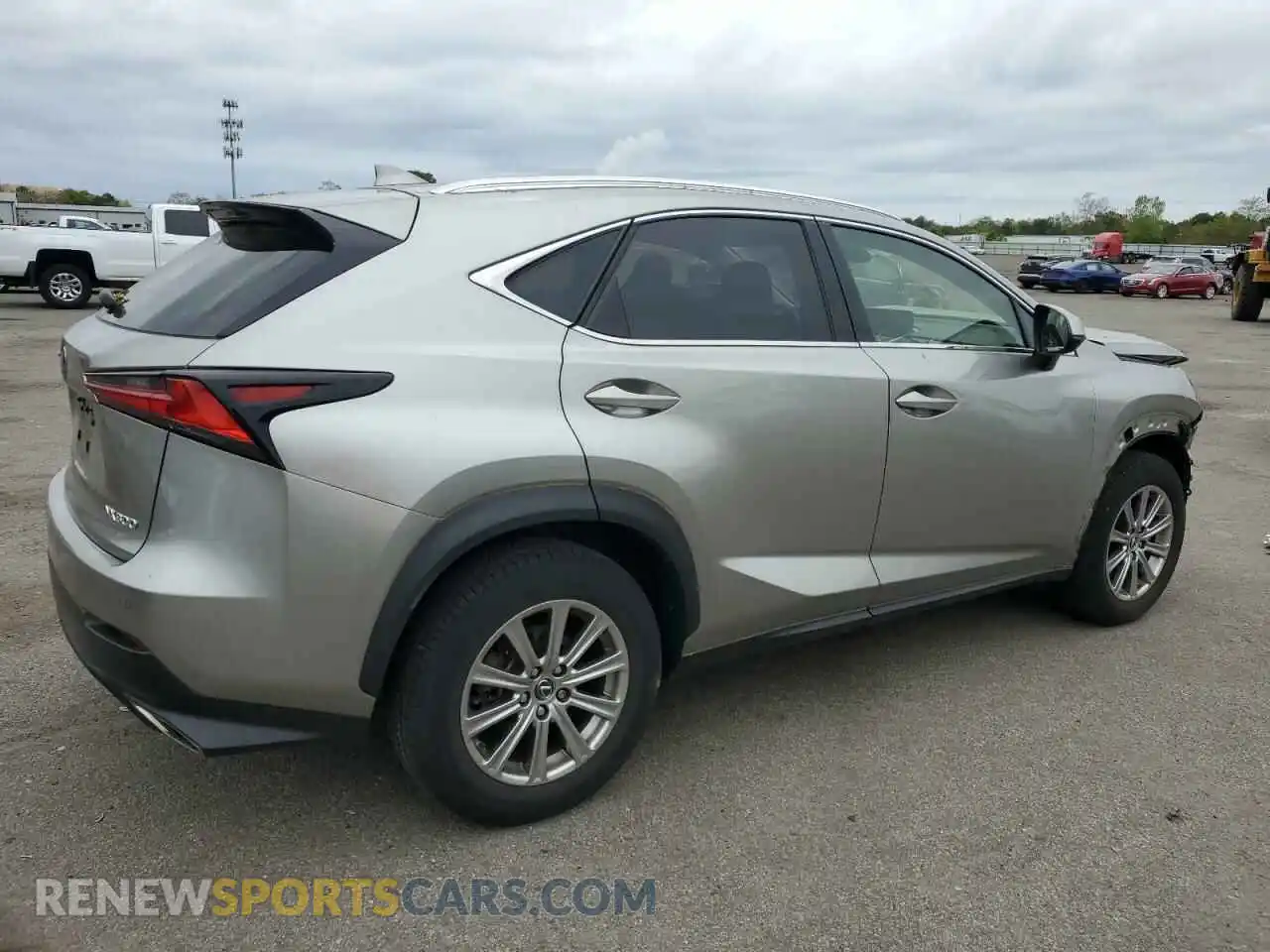 3 fotografías del automóvil dañado JTJDARDZ7L5008404 LEXUS NX 2020