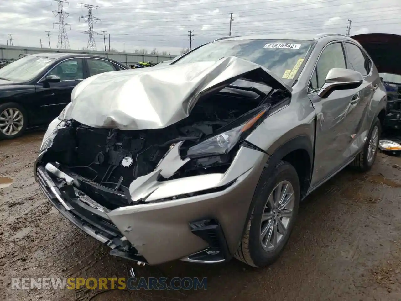 2 Photograph of a damaged car JTJDARDZ8L2235828 LEXUS NX 2020