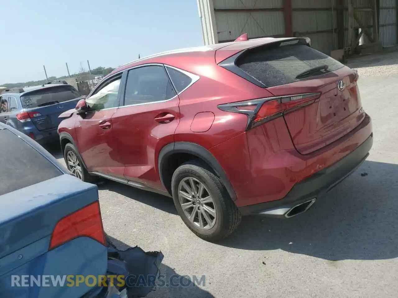 2 Photograph of a damaged car JTJDARDZ8L5009271 LEXUS NX 2020