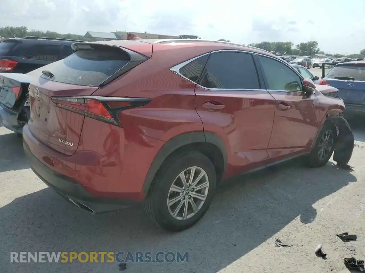 3 Photograph of a damaged car JTJDARDZ8L5009271 LEXUS NX 2020