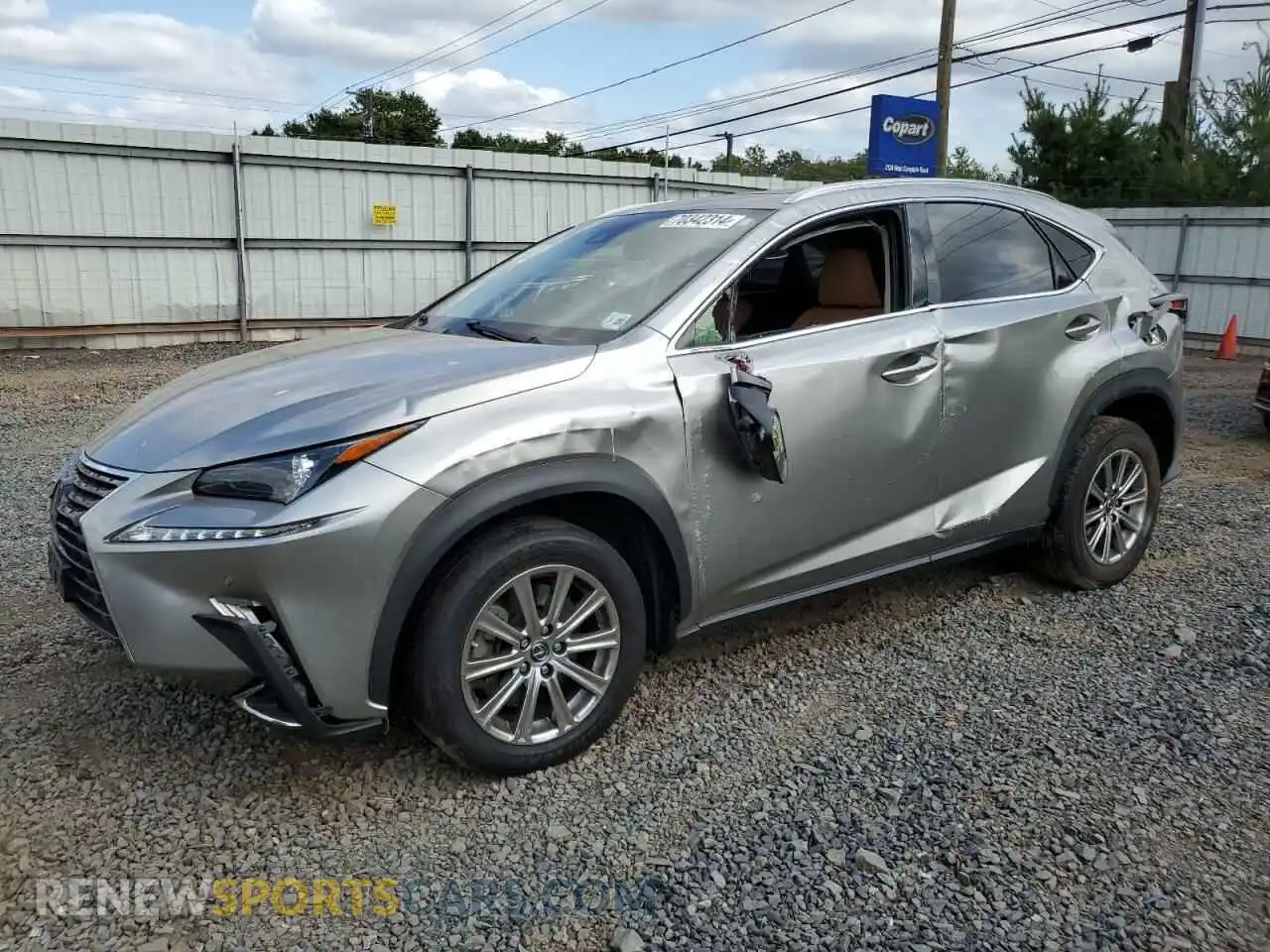 1 fotografías del automóvil dañado JTJDARDZ9L2231304 LEXUS NX 2020