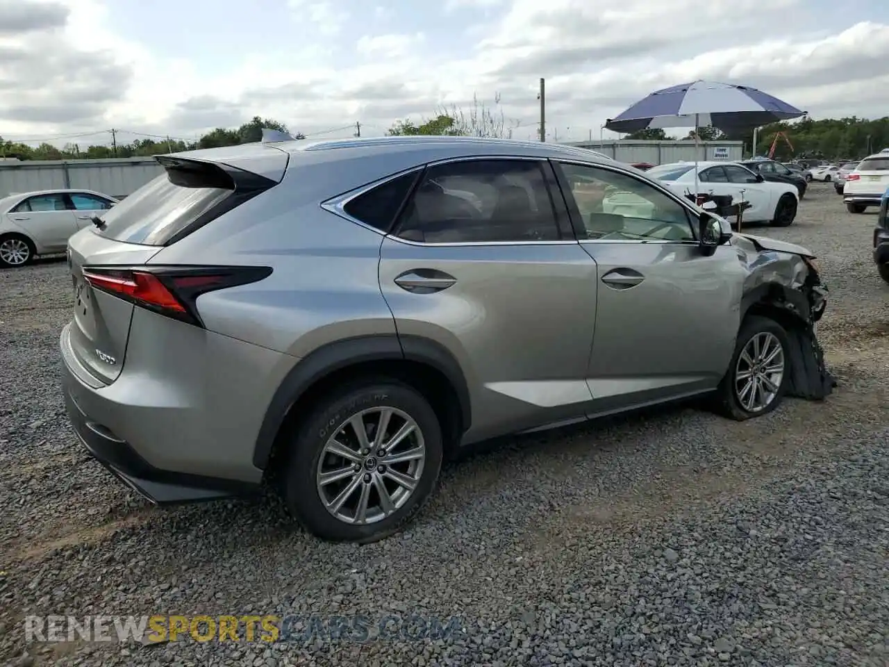 3 fotografías del automóvil dañado JTJDARDZ9L2231304 LEXUS NX 2020