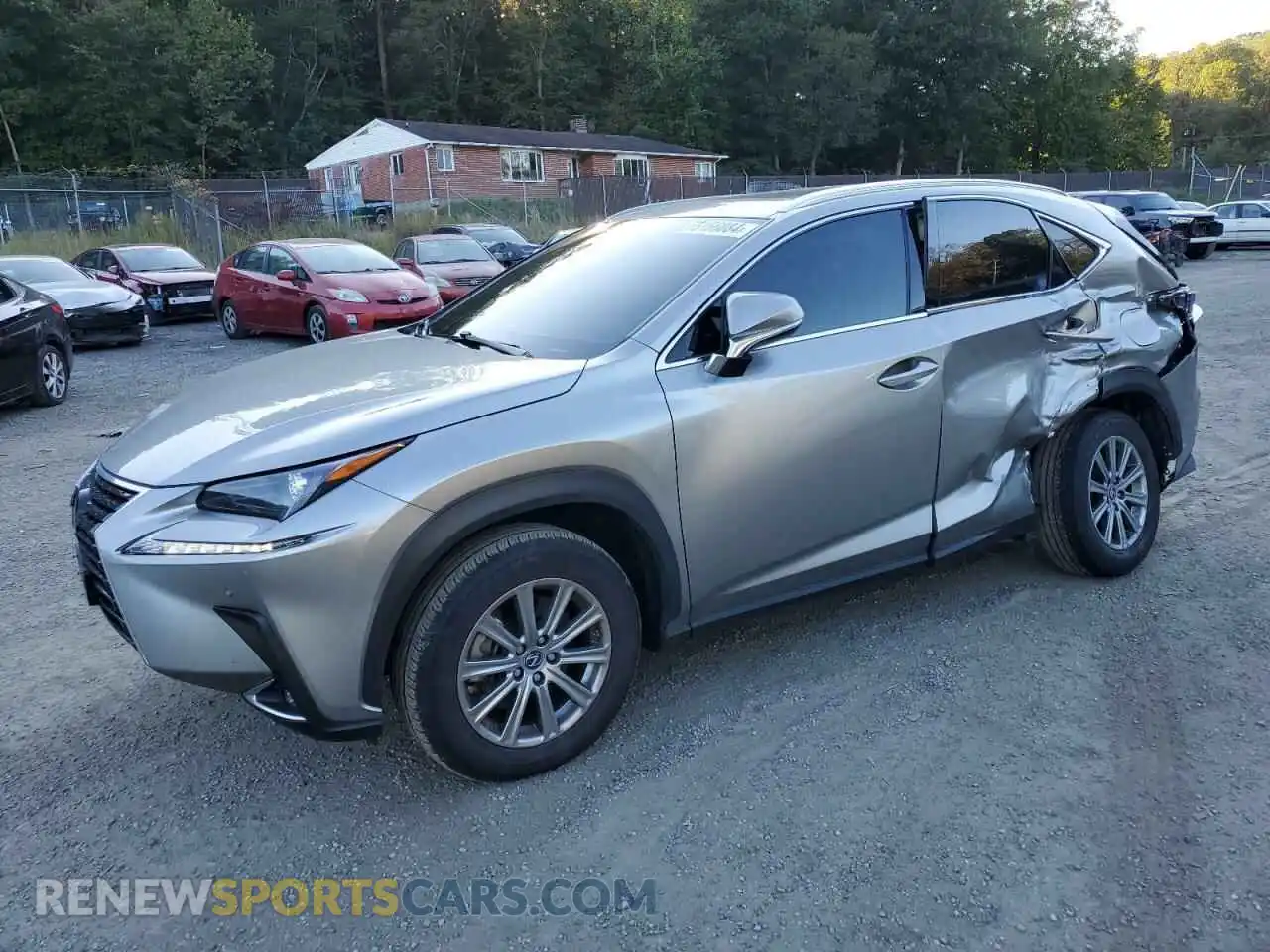 1 fotografías del automóvil dañado JTJDARDZ9L2234574 LEXUS NX 2020