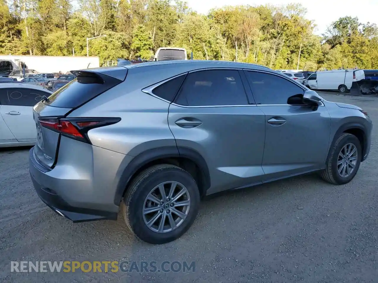 3 fotografías del automóvil dañado JTJDARDZ9L2234574 LEXUS NX 2020