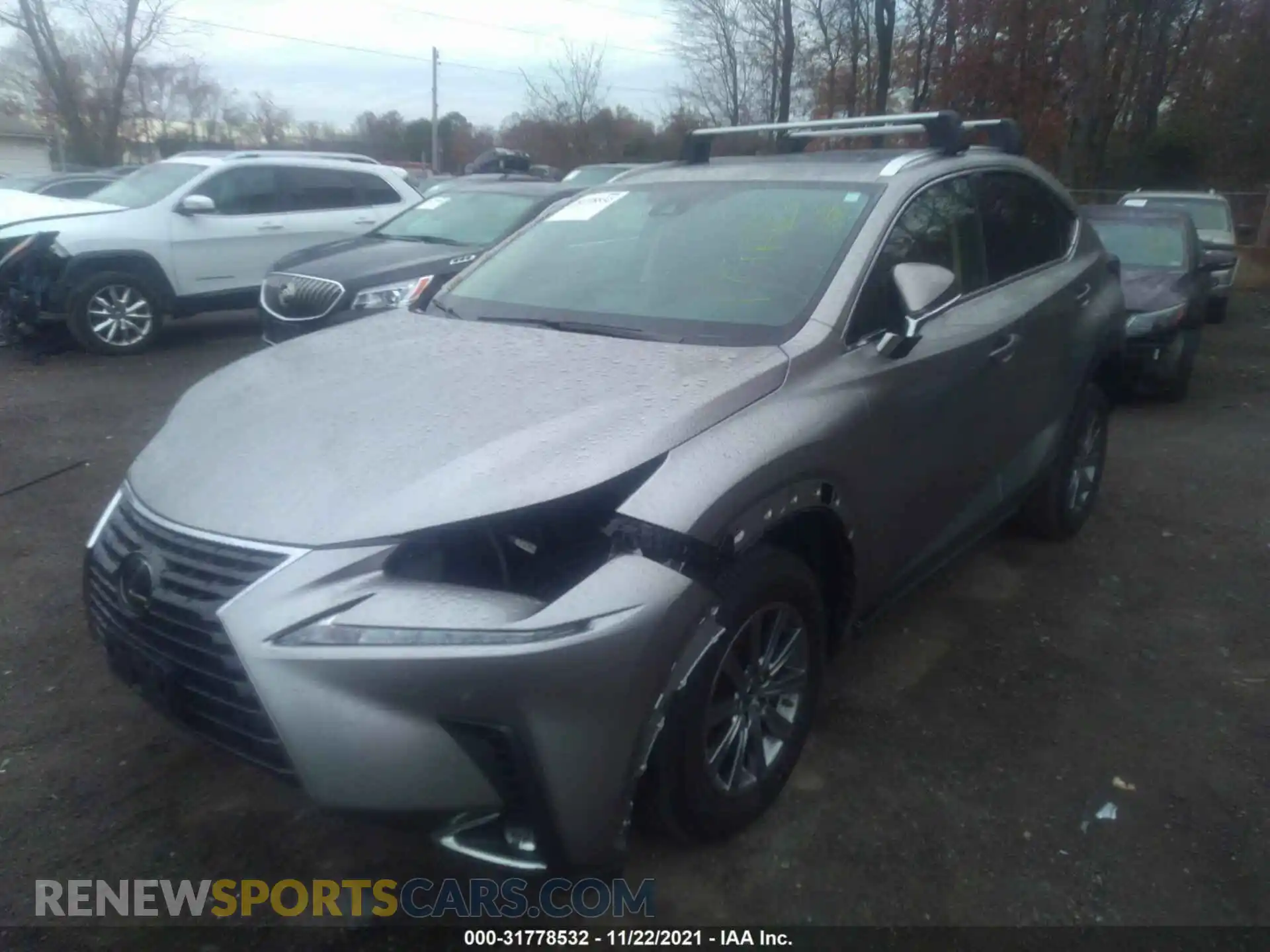 2 Photograph of a damaged car JTJDARDZXL2219520 LEXUS NX 2020