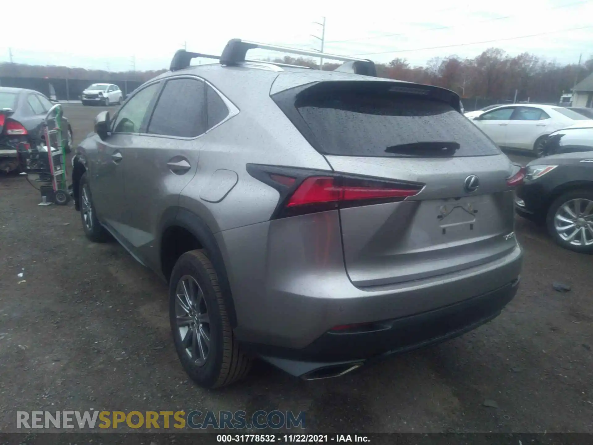 3 Photograph of a damaged car JTJDARDZXL2219520 LEXUS NX 2020
