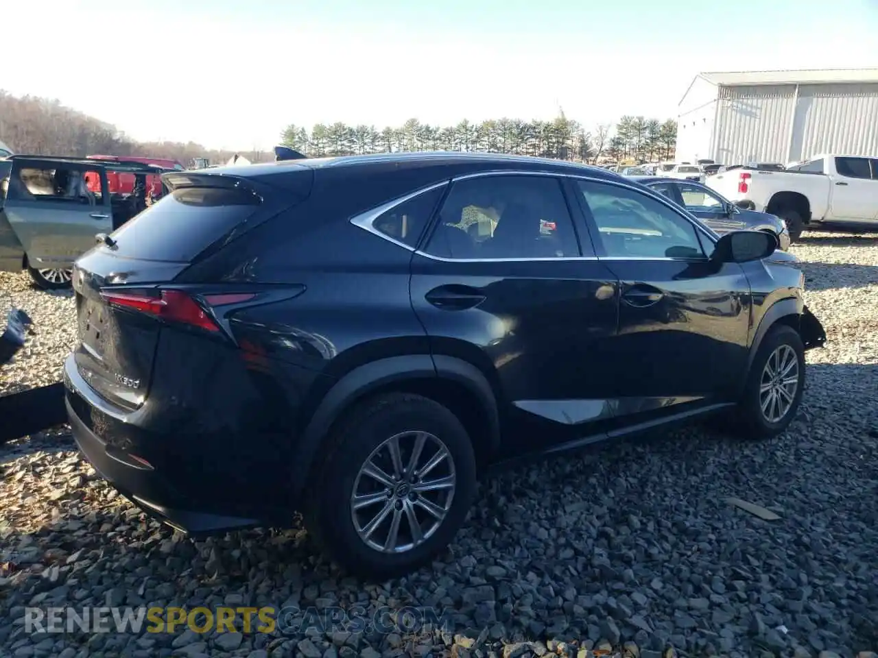3 fotografías del automóvil dañado JTJDARDZXL2235670 LEXUS NX 2020