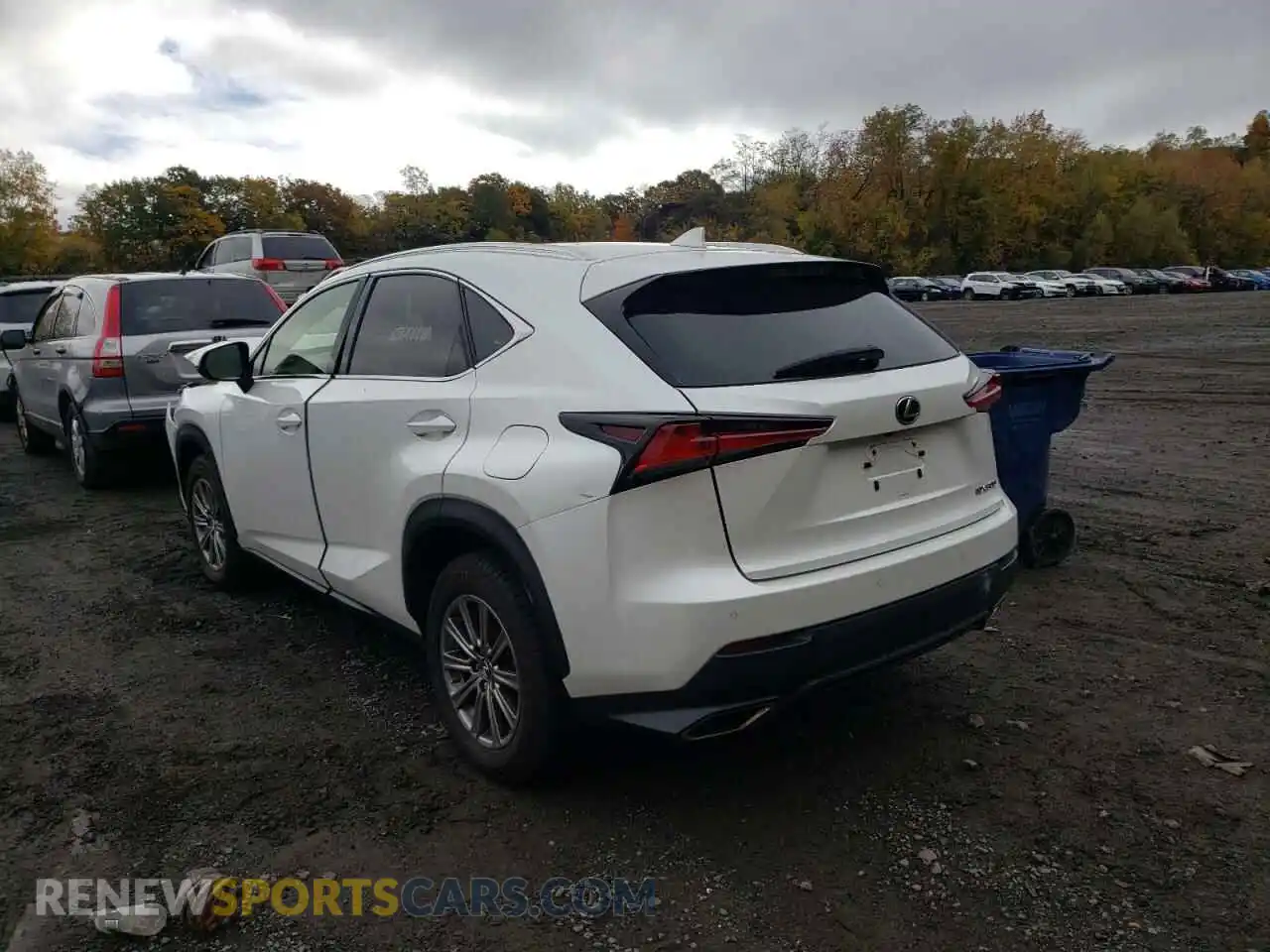 3 fotografías del automóvil dañado JTJDARDZXL2235961 LEXUS NX 2020