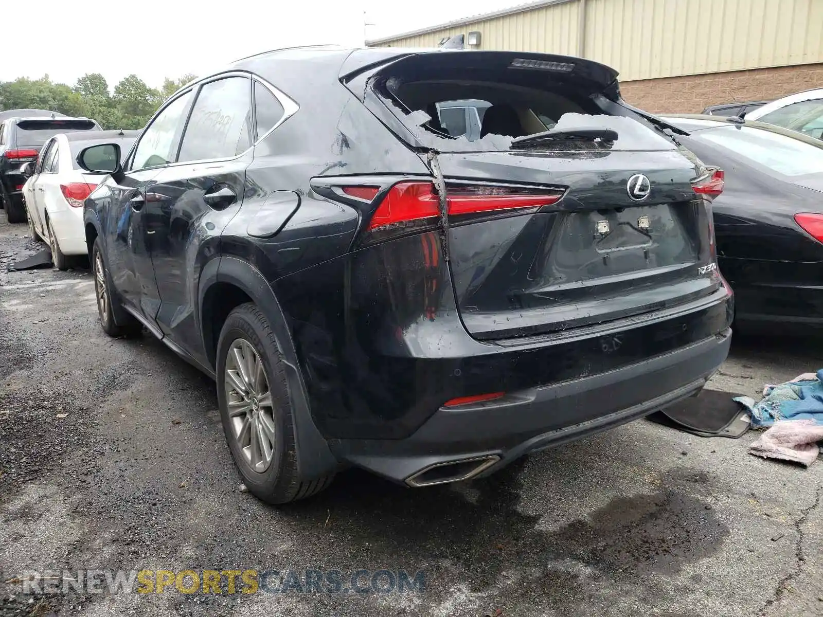 3 fotografías del automóvil dañado JTJDARDZXL5009336 LEXUS NX 2020