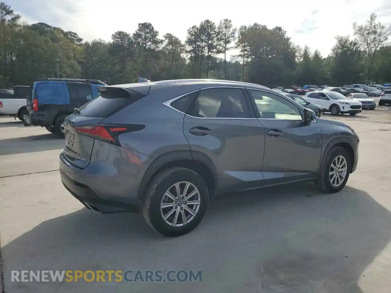 3 fotografías del automóvil dañado JTJDARDZXL5017811 LEXUS NX 2020