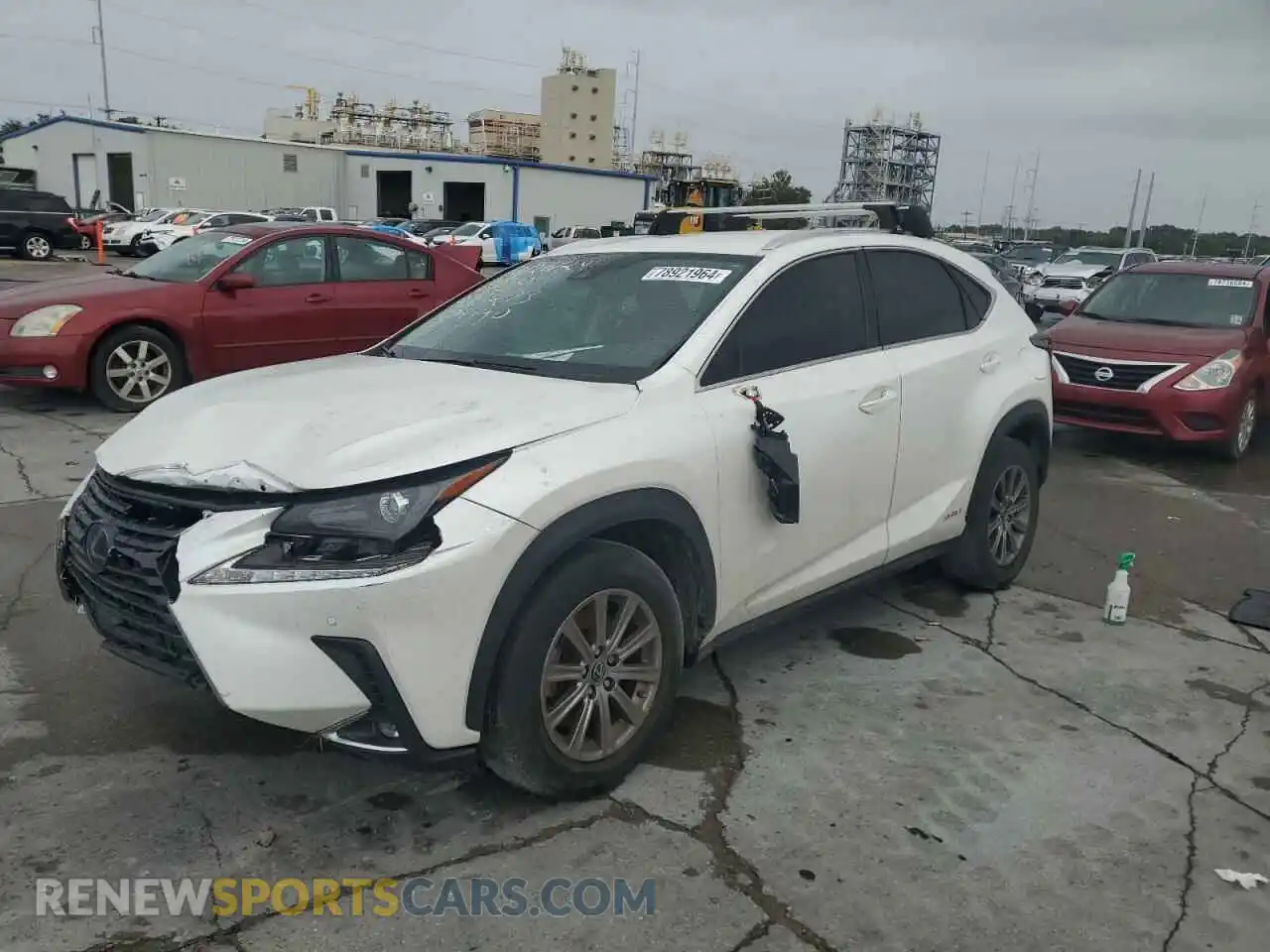 1 fotografías del automóvil dañado JTJDJRDZ2L5002140 LEXUS NX 2020
