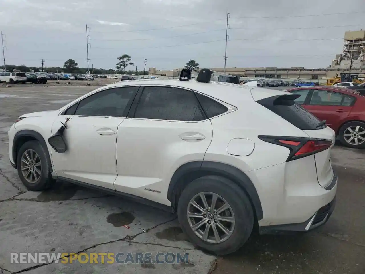 2 fotografías del automóvil dañado JTJDJRDZ2L5002140 LEXUS NX 2020
