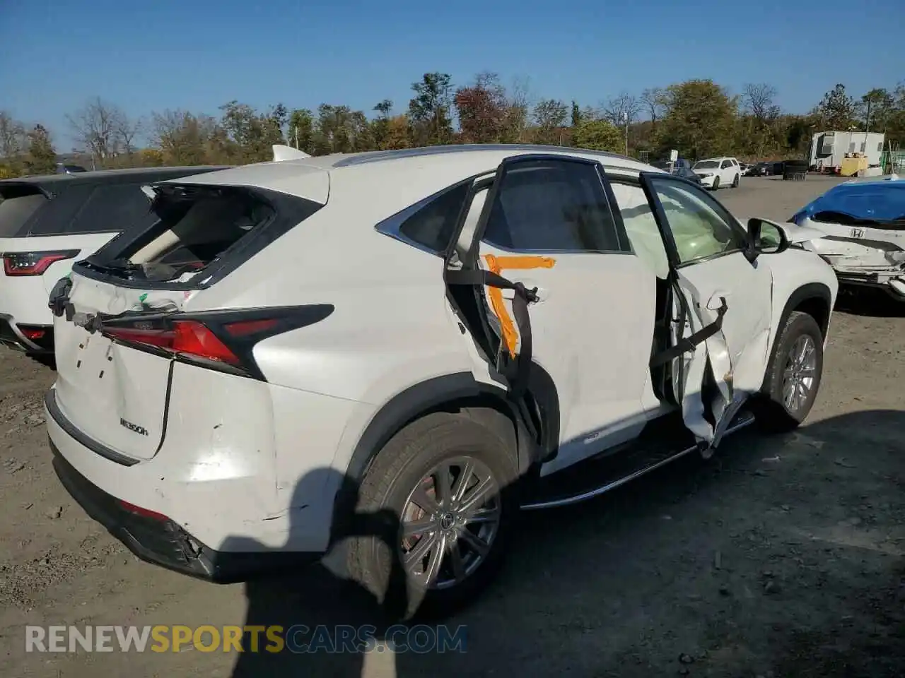 3 Photograph of a damaged car JTJDJRDZ3L2145440 LEXUS NX 2020