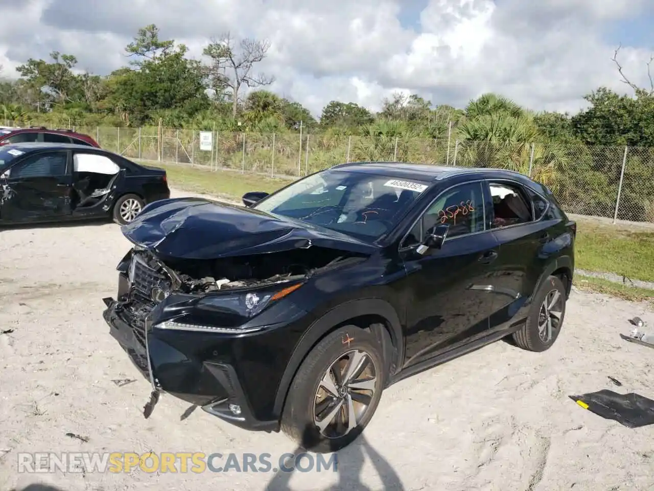 2 Photograph of a damaged car JTJGARBZ0L2166861 LEXUS NX 2020