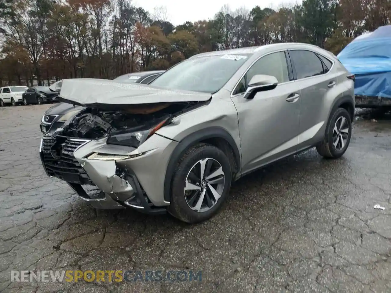 1 fotografías del automóvil dañado JTJGARBZ1L2176282 LEXUS NX 2020