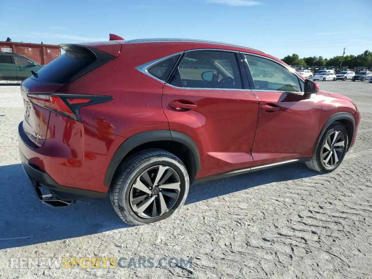 3 fotografías del automóvil dañado JTJGARBZ1L5017700 LEXUS NX 2020