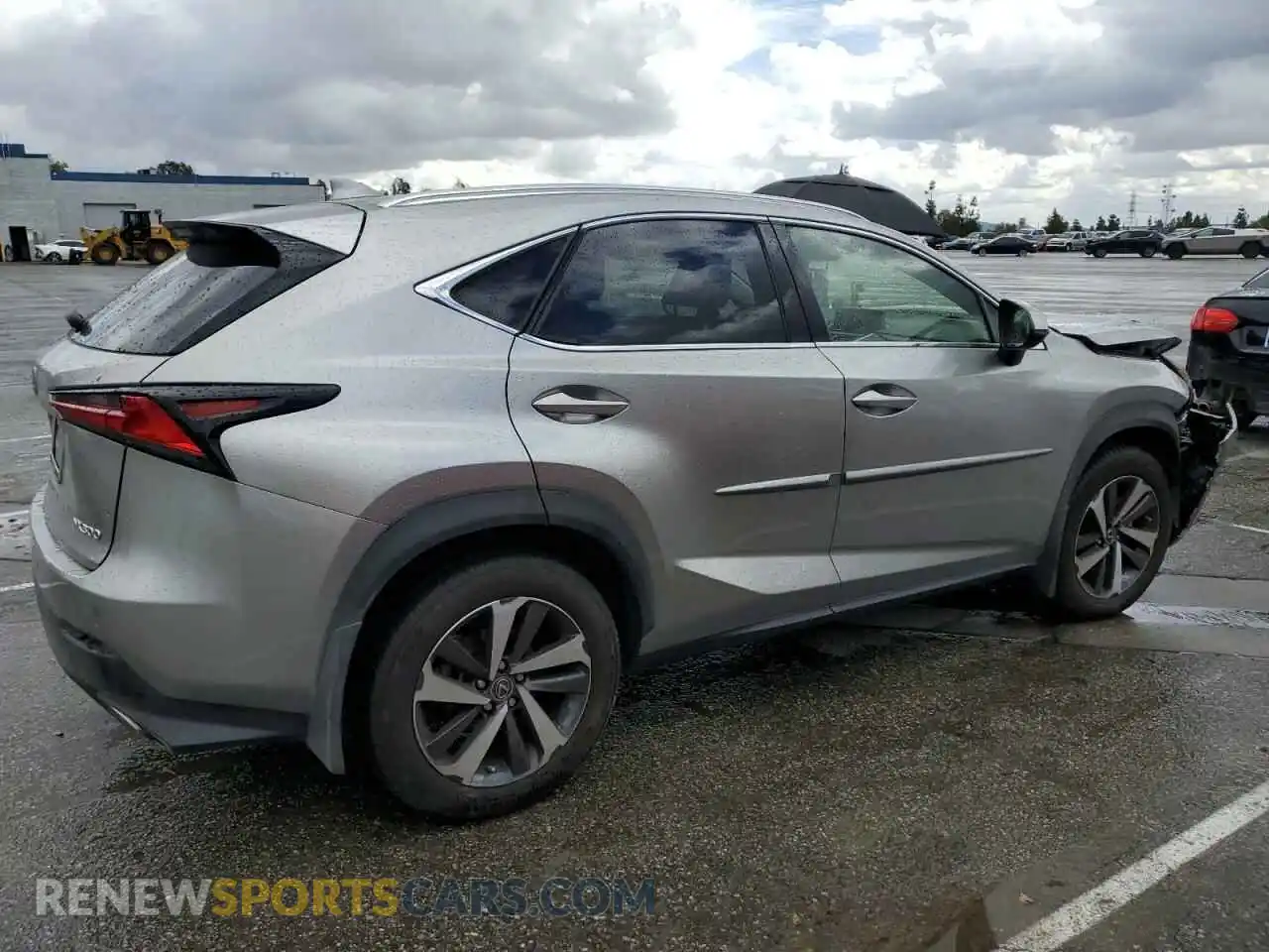 3 fotografías del automóvil dañado JTJGARBZ2L2164982 LEXUS NX 2020