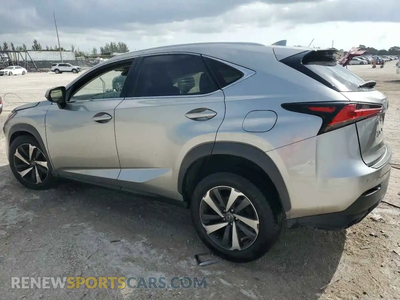 2 fotografías del automóvil dañado JTJGARBZ3L5009811 LEXUS NX 2020