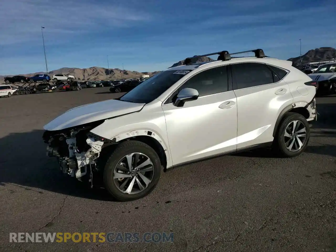 1 fotografías del automóvil dañado JTJGARBZ3L5020047 LEXUS NX 2020
