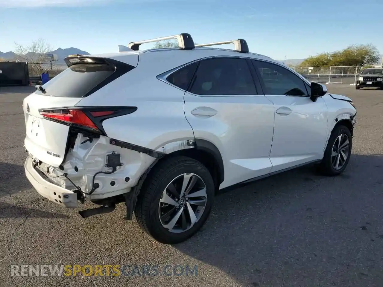 3 fotografías del automóvil dañado JTJGARBZ3L5020047 LEXUS NX 2020