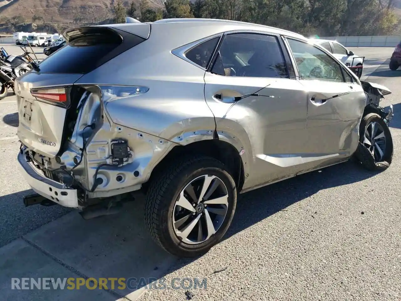 3 Photograph of a damaged car JTJGARBZ6L2172602 LEXUS NX 2020