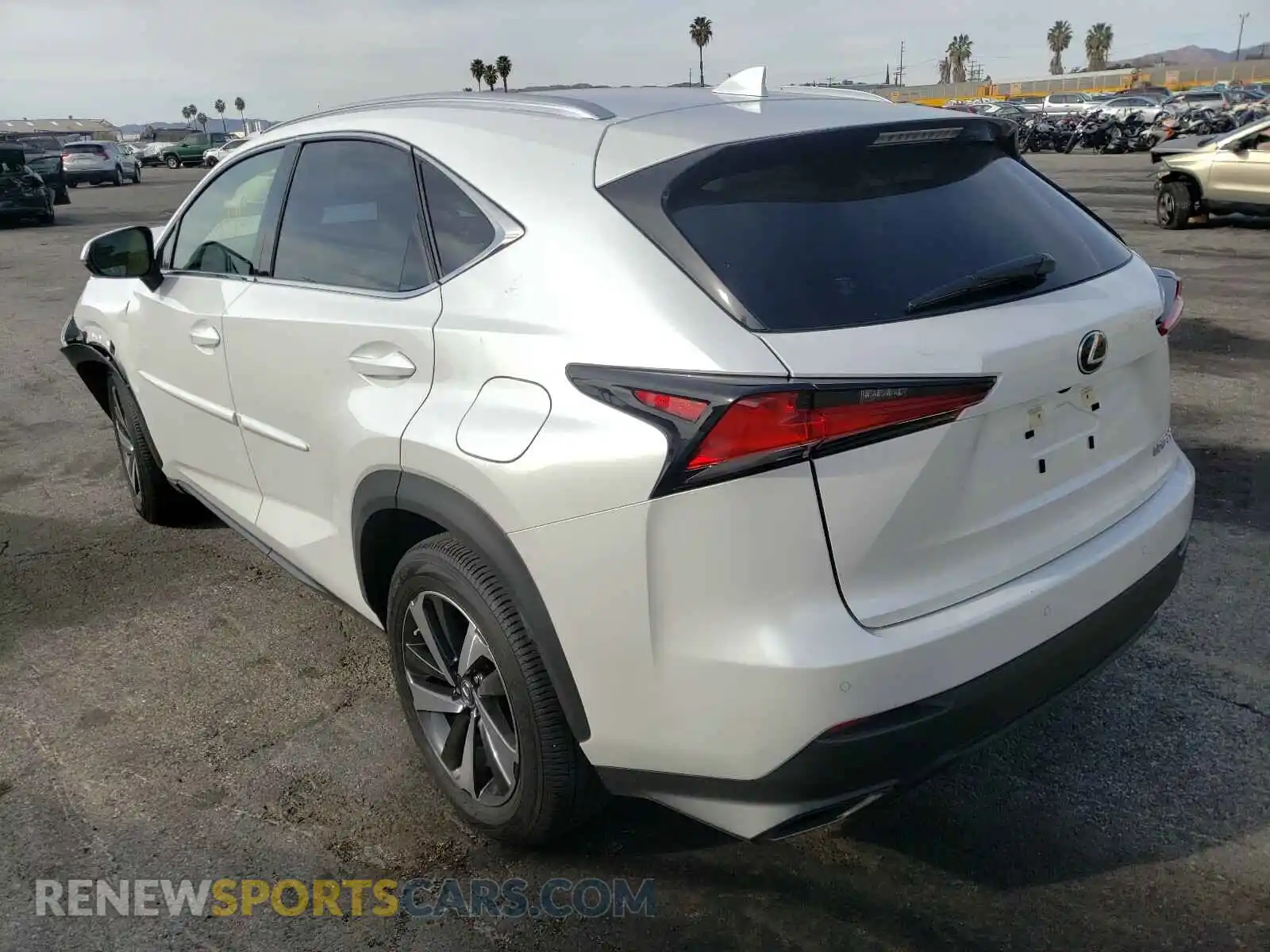 3 Photograph of a damaged car JTJGARBZ6L5007924 LEXUS NX 2020