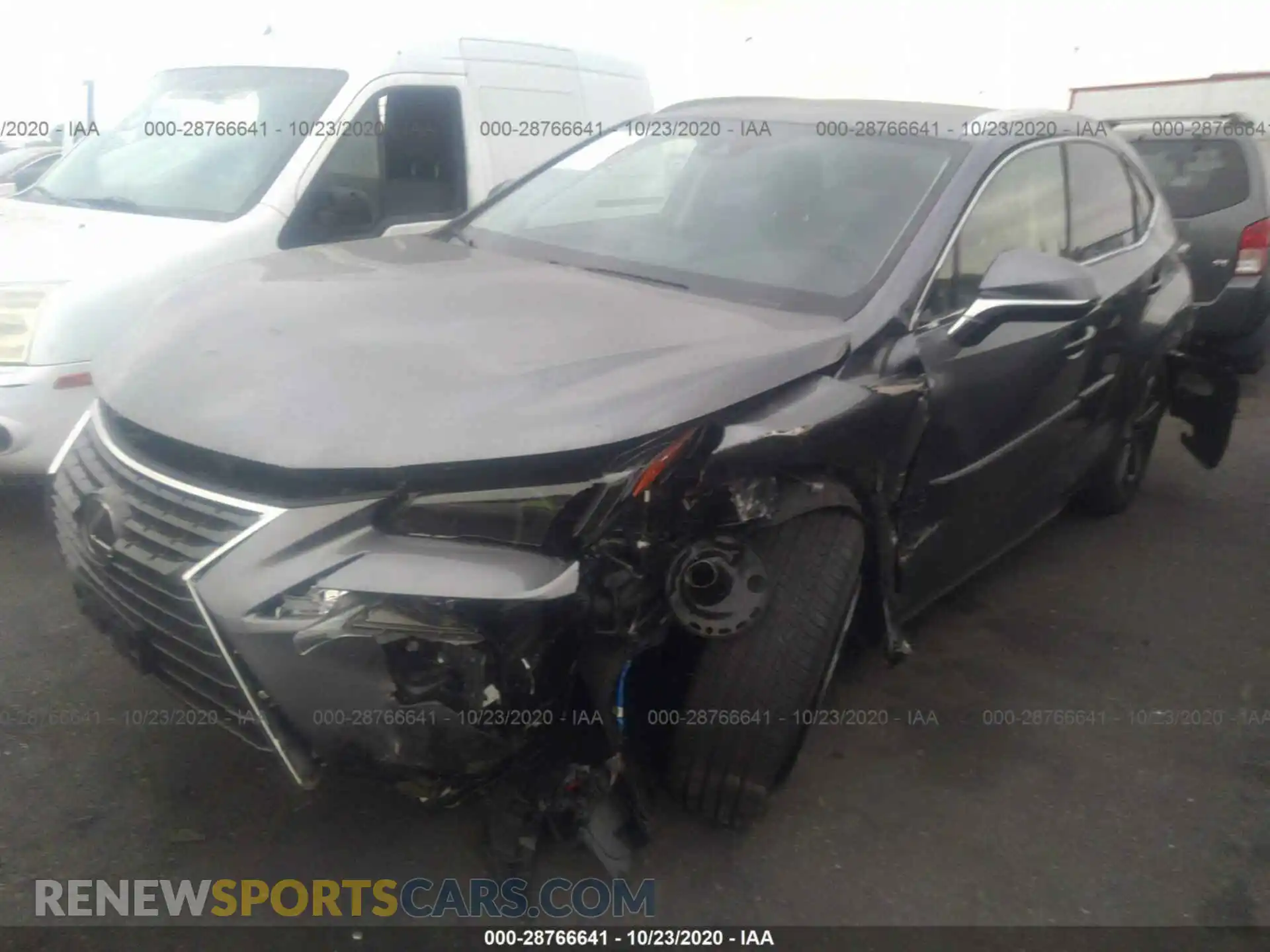 2 Photograph of a damaged car JTJGARBZ7L2165139 LEXUS NX 2020