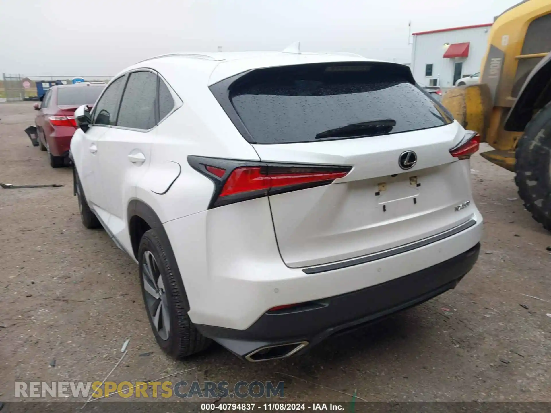3 fotografías del automóvil dañado JTJGARBZ9L5013149 LEXUS NX 2020