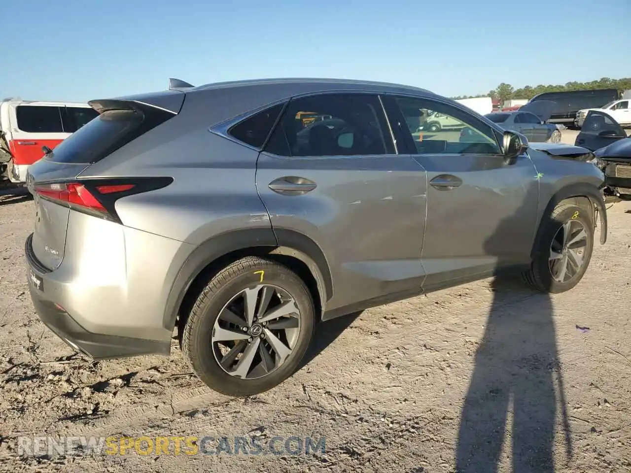 3 Photograph of a damaged car JTJGARBZXL2177429 LEXUS NX 2020