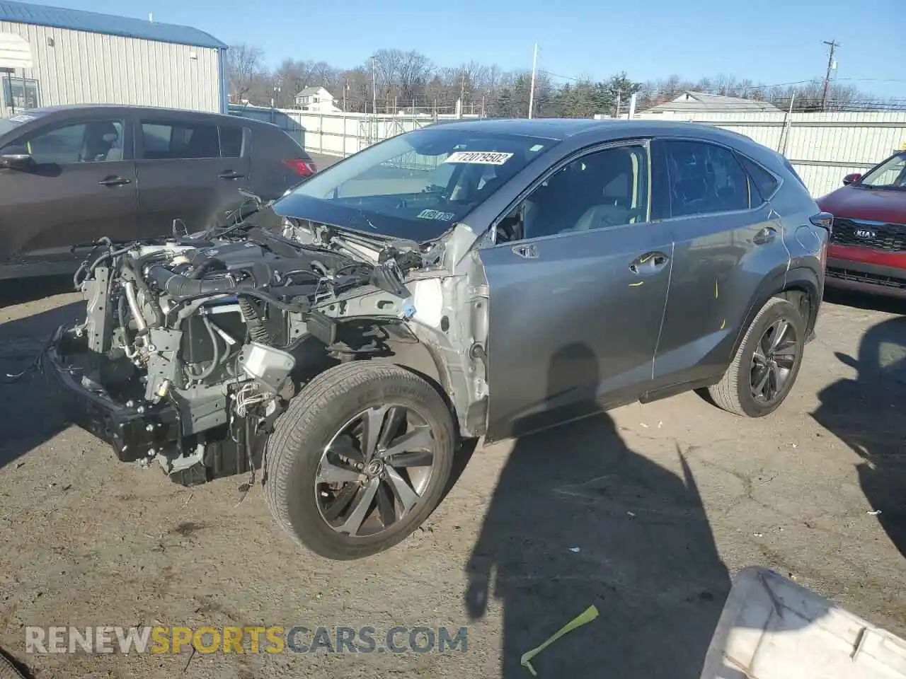 1 fotografías del automóvil dañado JTJGARDZ0L2220298 LEXUS NX 2020