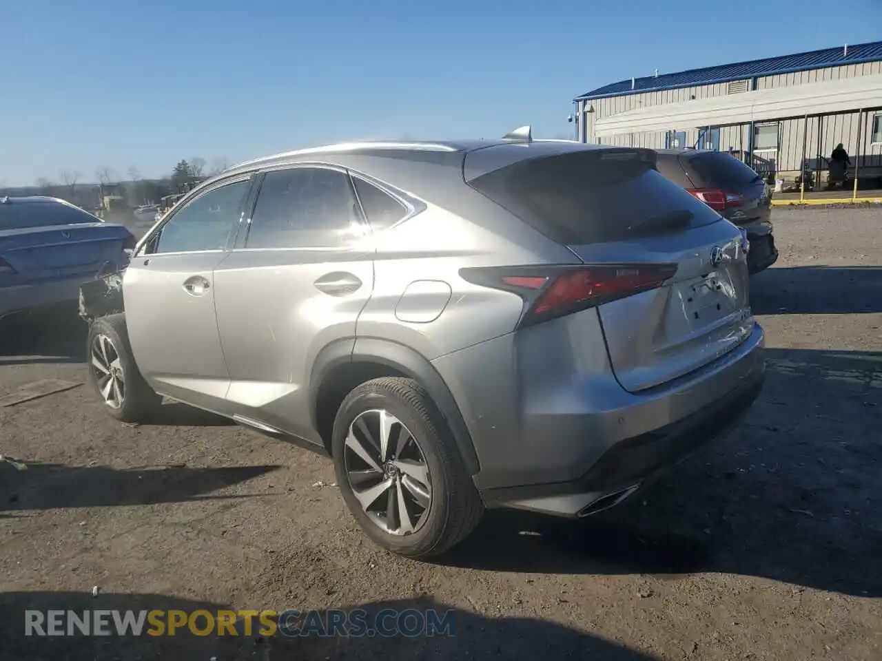 2 fotografías del automóvil dañado JTJGARDZ0L2220298 LEXUS NX 2020