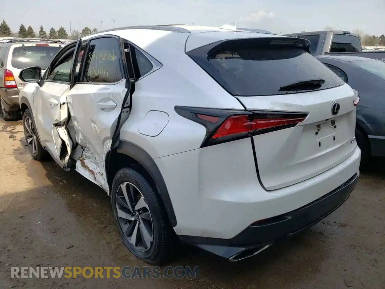 3 Photograph of a damaged car JTJGARDZ0L5004899 LEXUS NX 2020