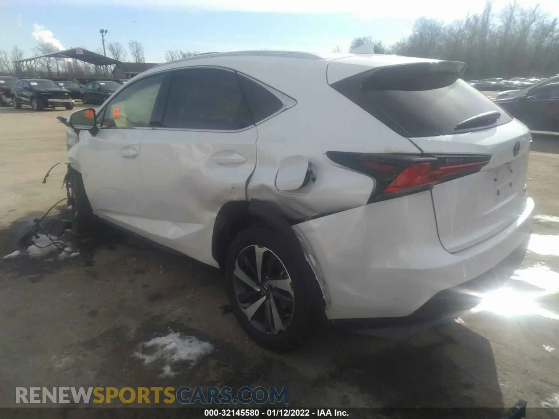 3 Photograph of a damaged car JTJGARDZ2L5003088 LEXUS NX 2020