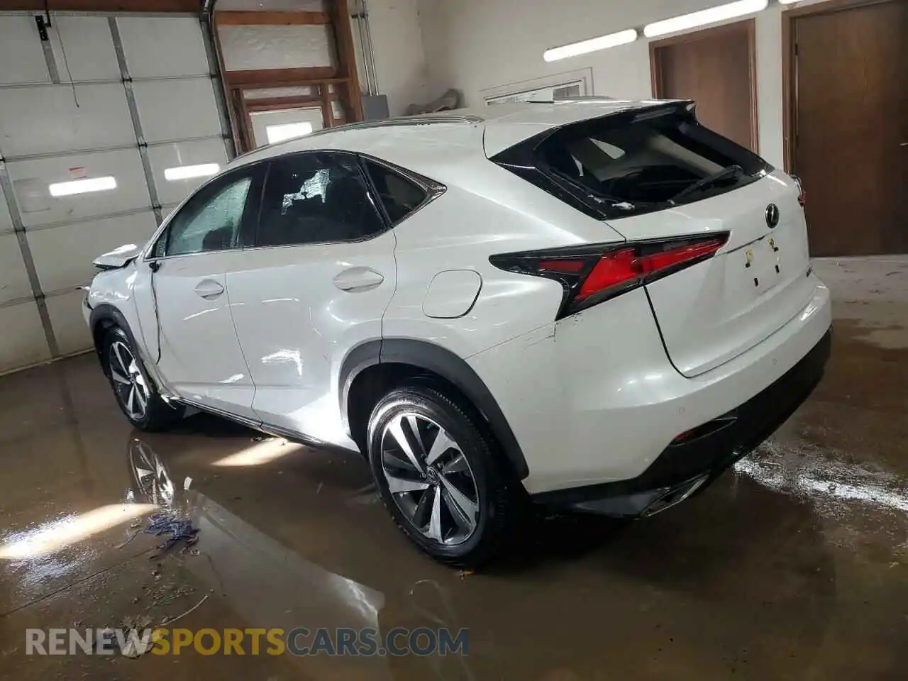2 fotografías del automóvil dañado JTJGARDZ2L5008050 LEXUS NX 2020