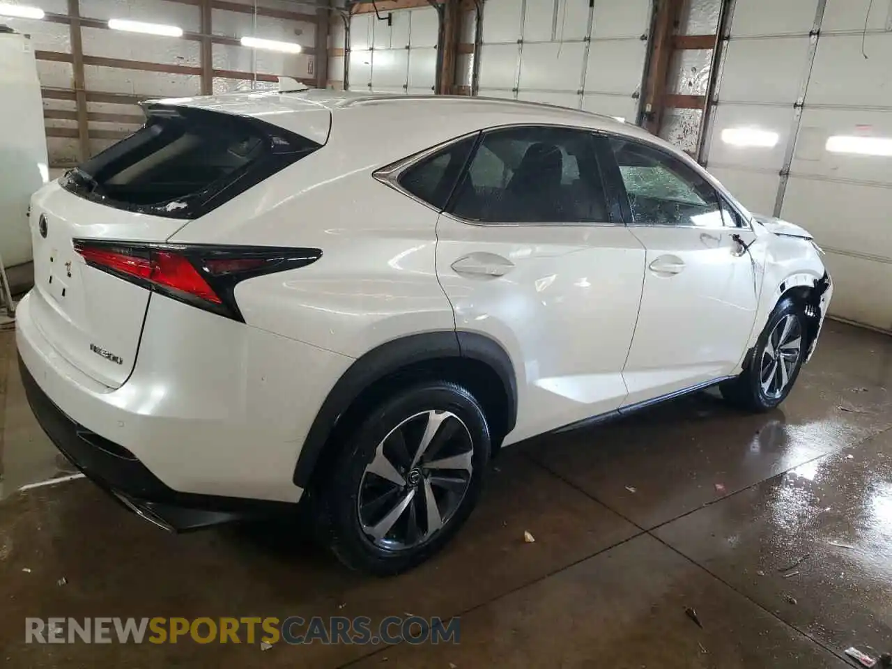 3 fotografías del automóvil dañado JTJGARDZ2L5008050 LEXUS NX 2020