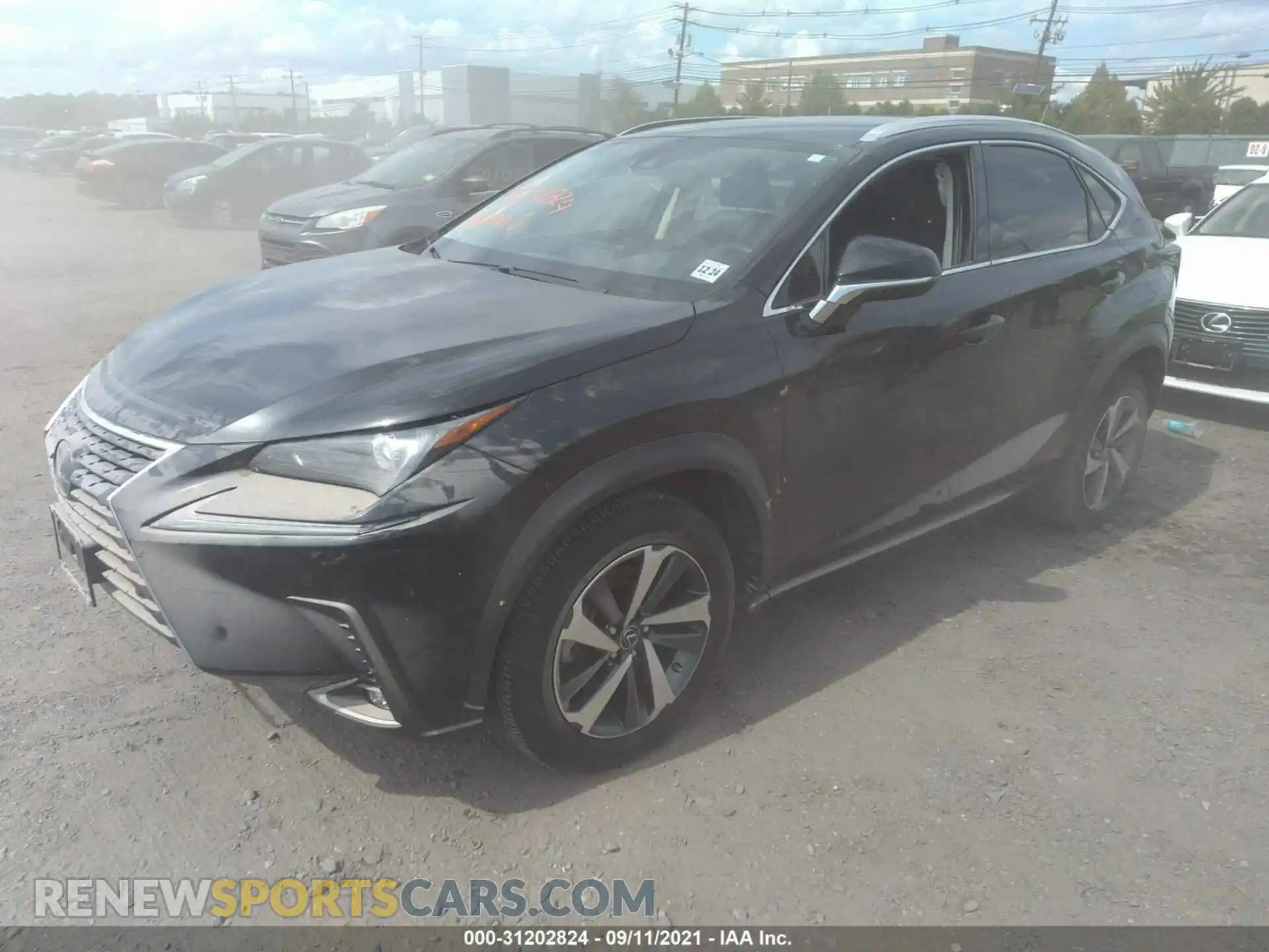2 Photograph of a damaged car JTJGARDZ3L5000197 LEXUS NX 2020