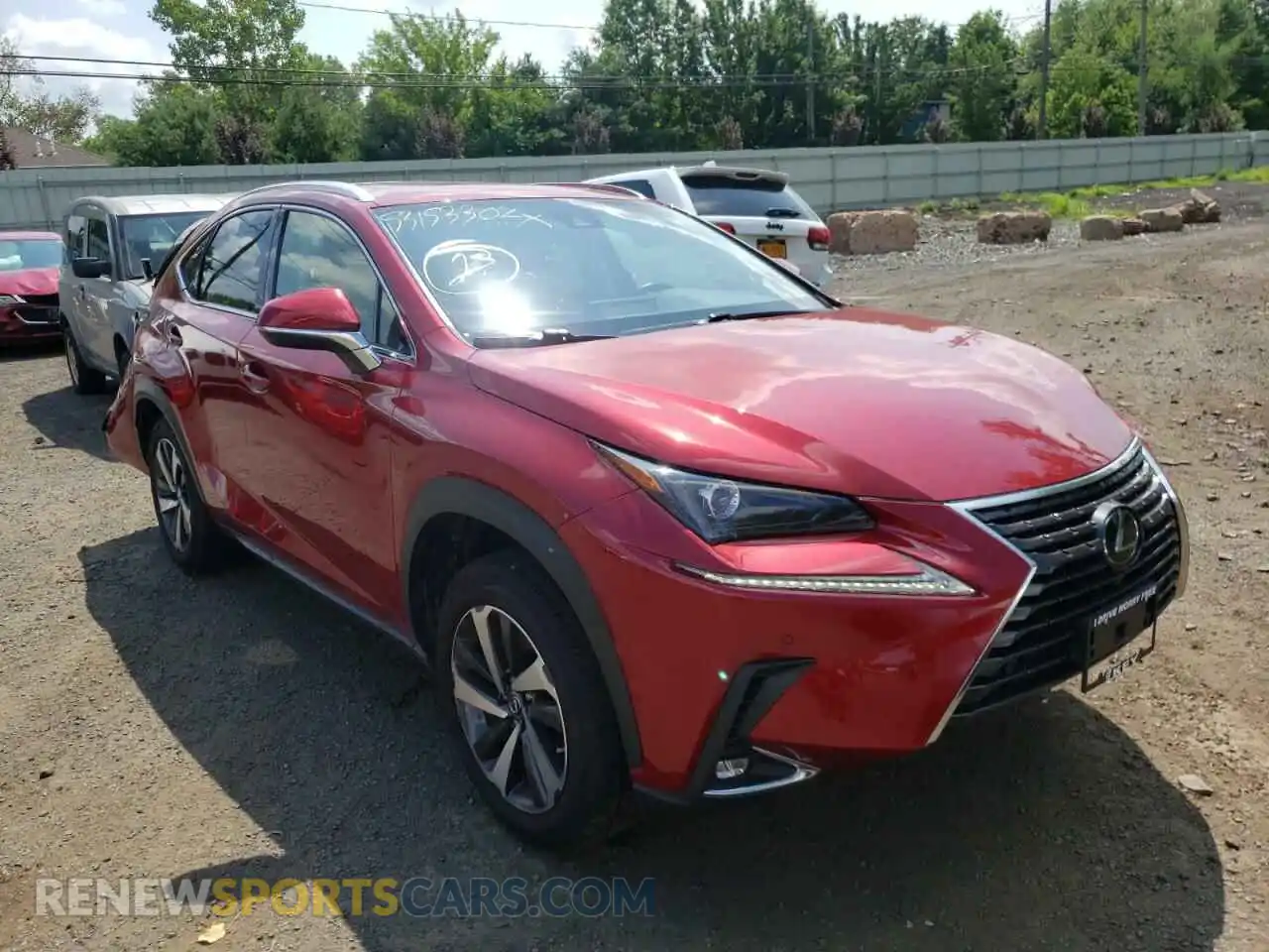 1 Photograph of a damaged car JTJGARDZ4L5005666 LEXUS NX 2020