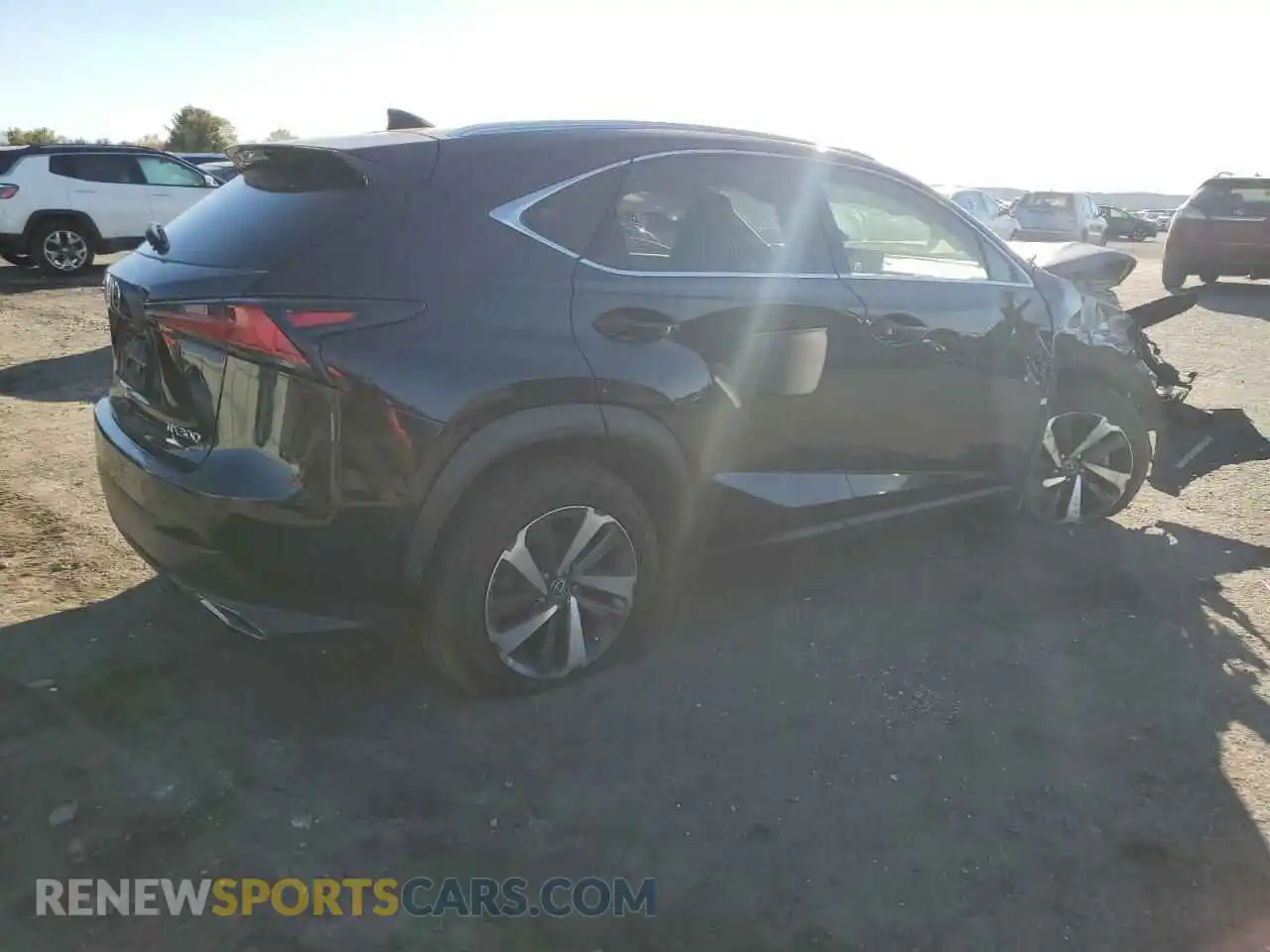 3 fotografías del automóvil dañado JTJGARDZ4L5012794 LEXUS NX 2020