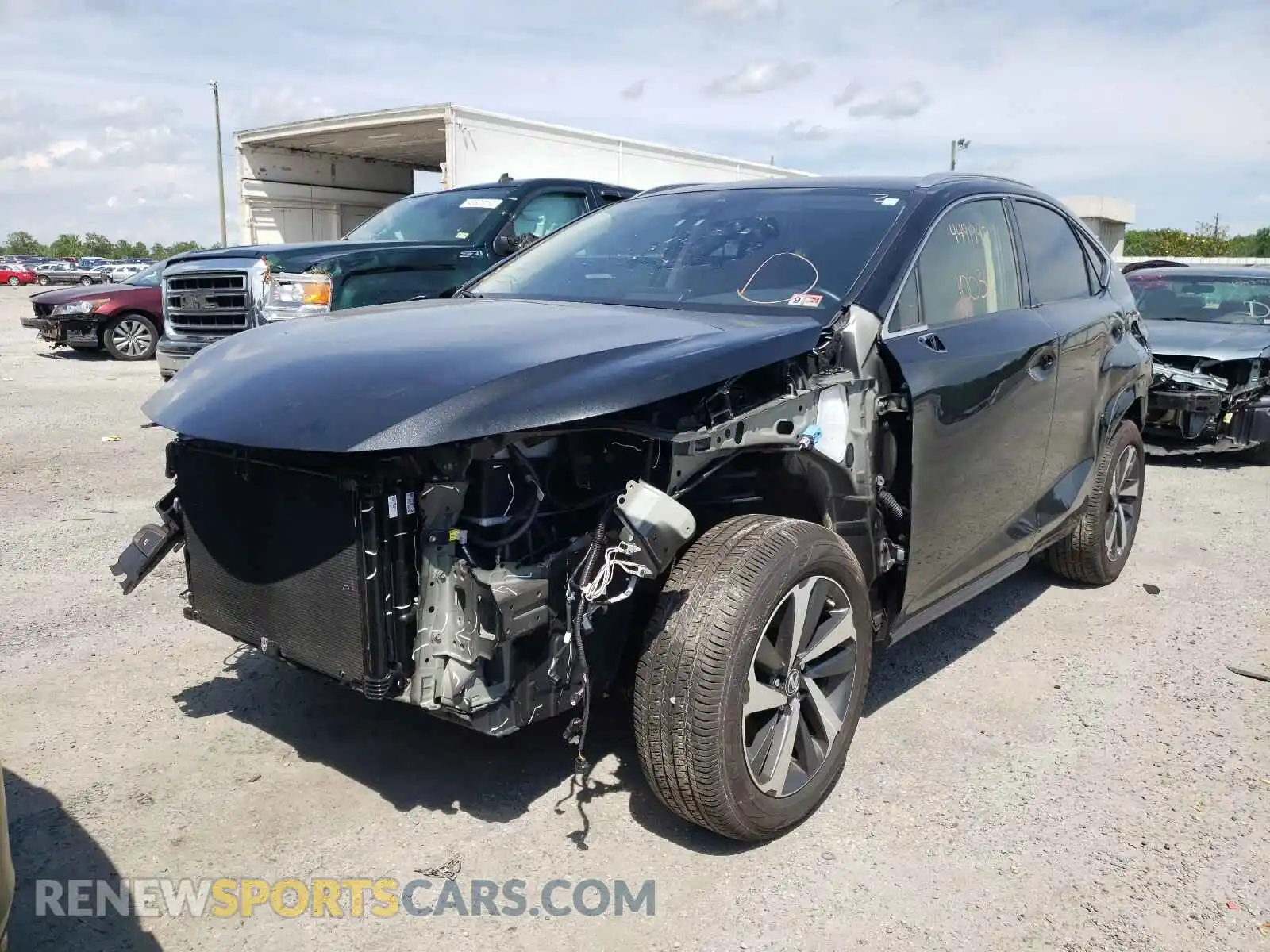 2 Photograph of a damaged car JTJGARDZ5L5005160 LEXUS NX 2020