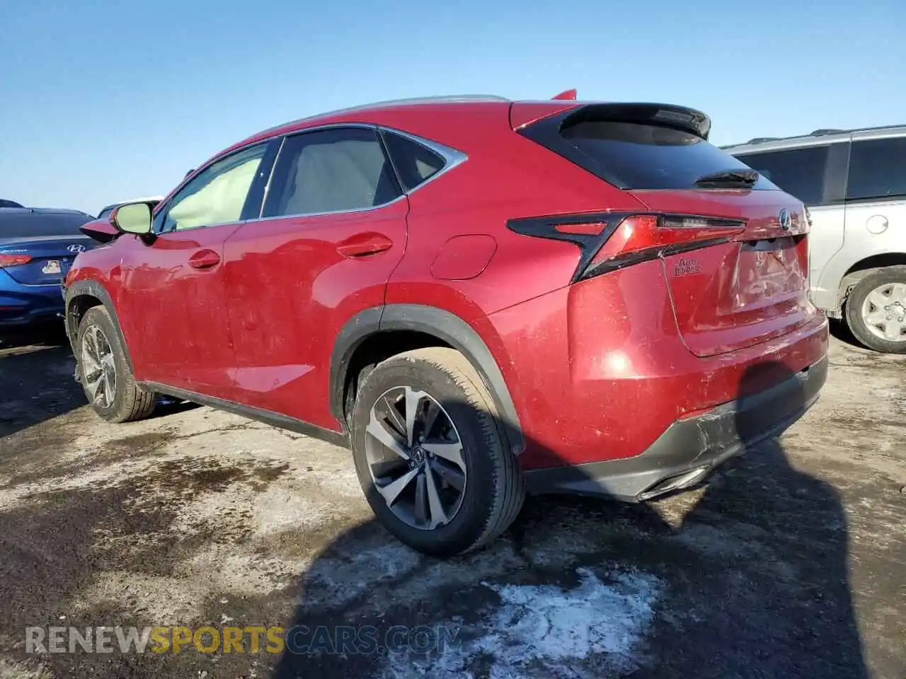 2 Photograph of a damaged car JTJGARDZ5L5007037 LEXUS NX 2020