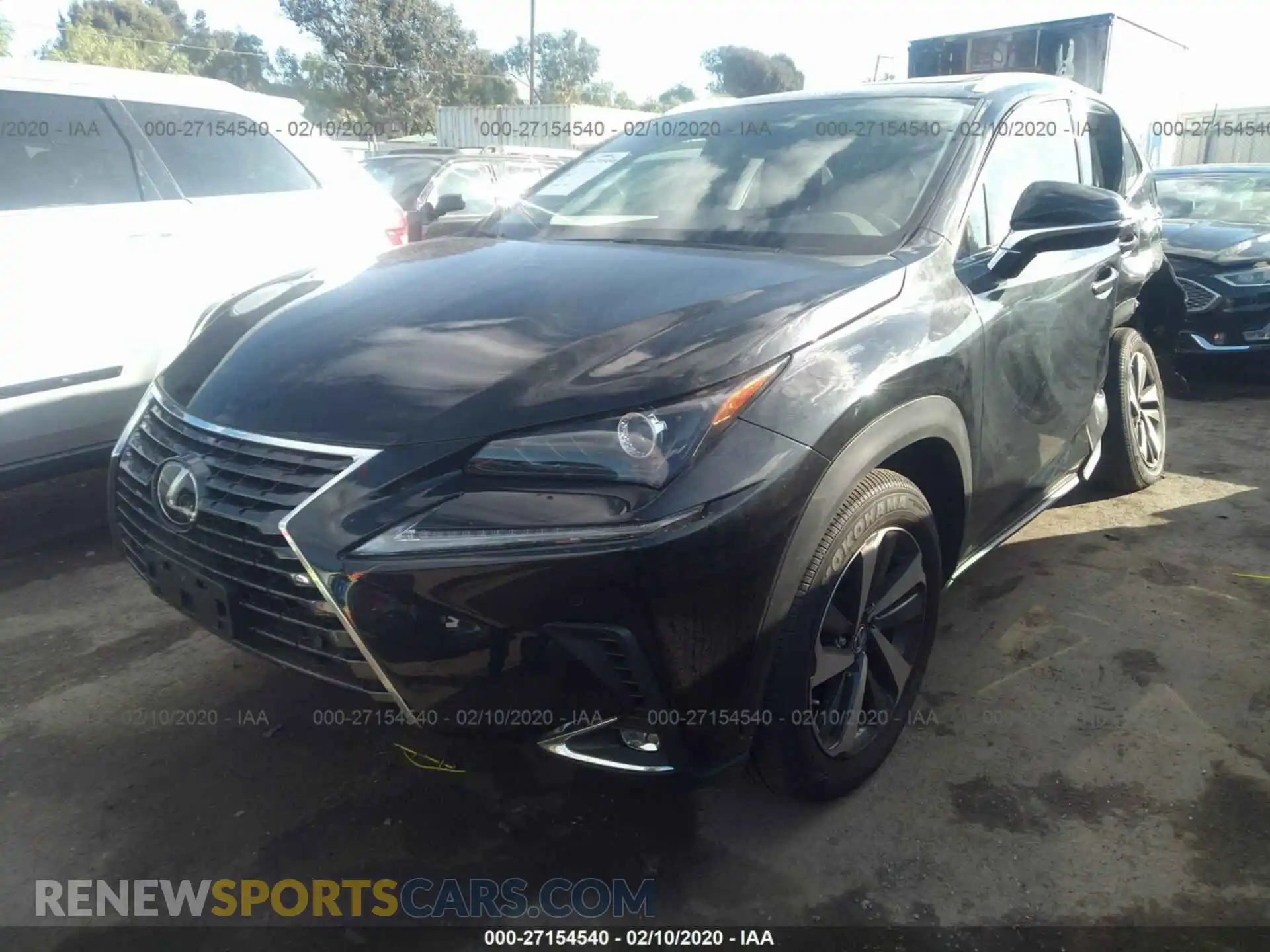 2 Photograph of a damaged car JTJGARDZ6L2226056 LEXUS NX 2020