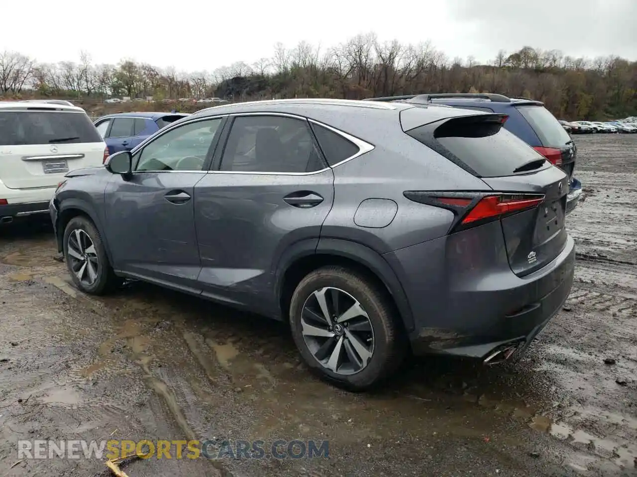 2 fotografías del automóvil dañado JTJGARDZ6L5004700 LEXUS NX 2020