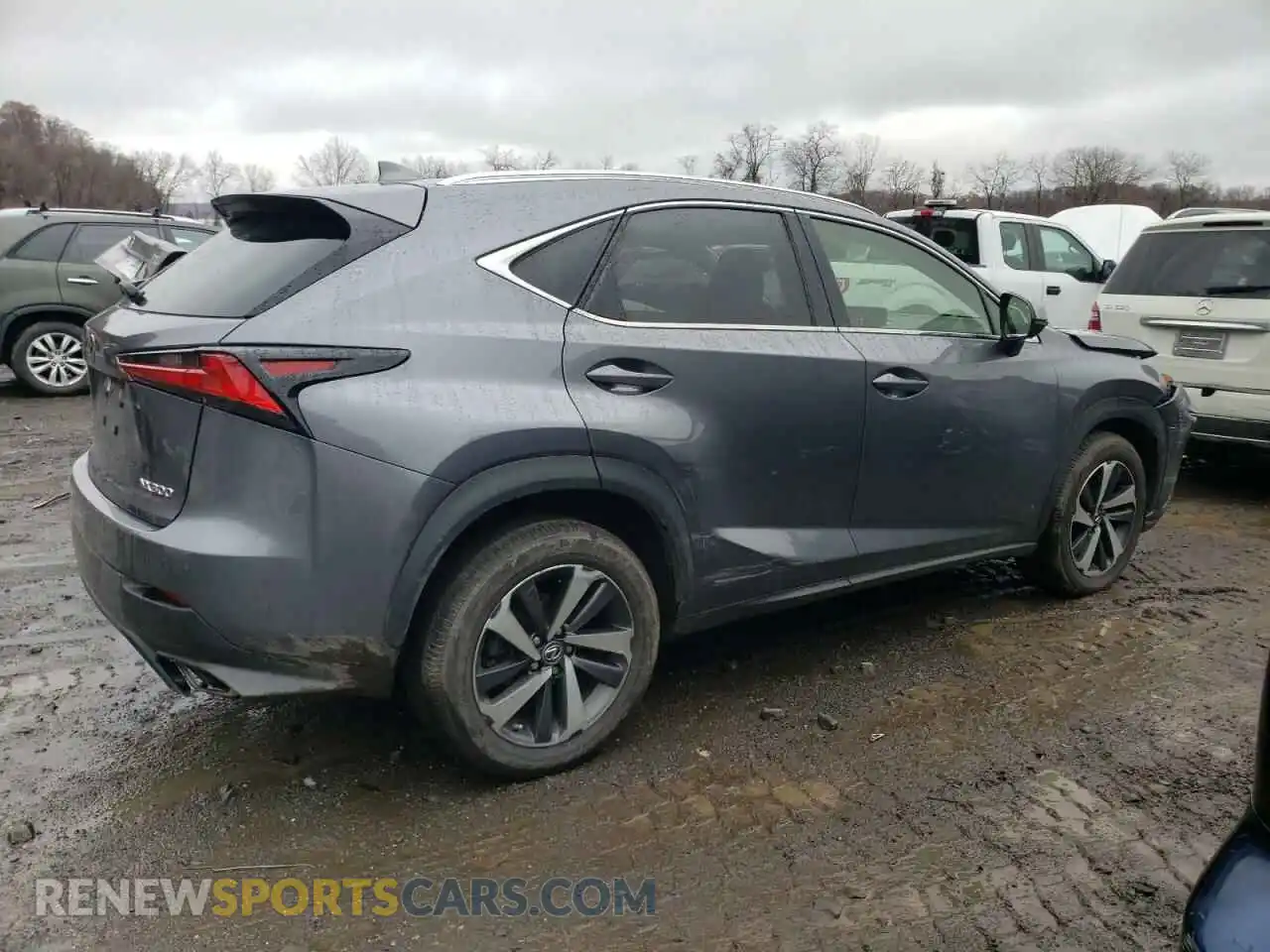 3 fotografías del automóvil dañado JTJGARDZ6L5004700 LEXUS NX 2020